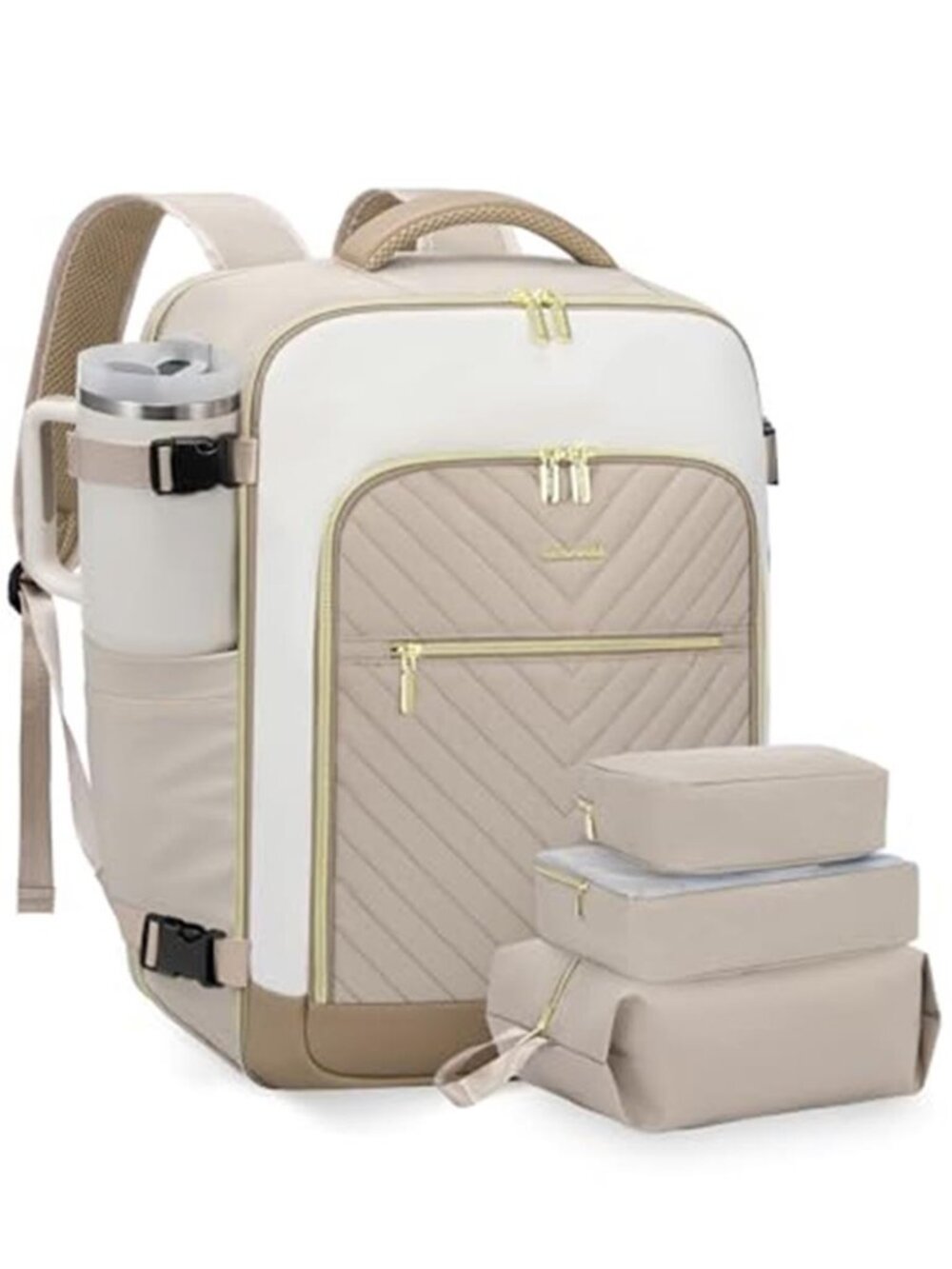 Travel Backpack Carry On Bag 40L Airline Approved Laptop Weekender Pack